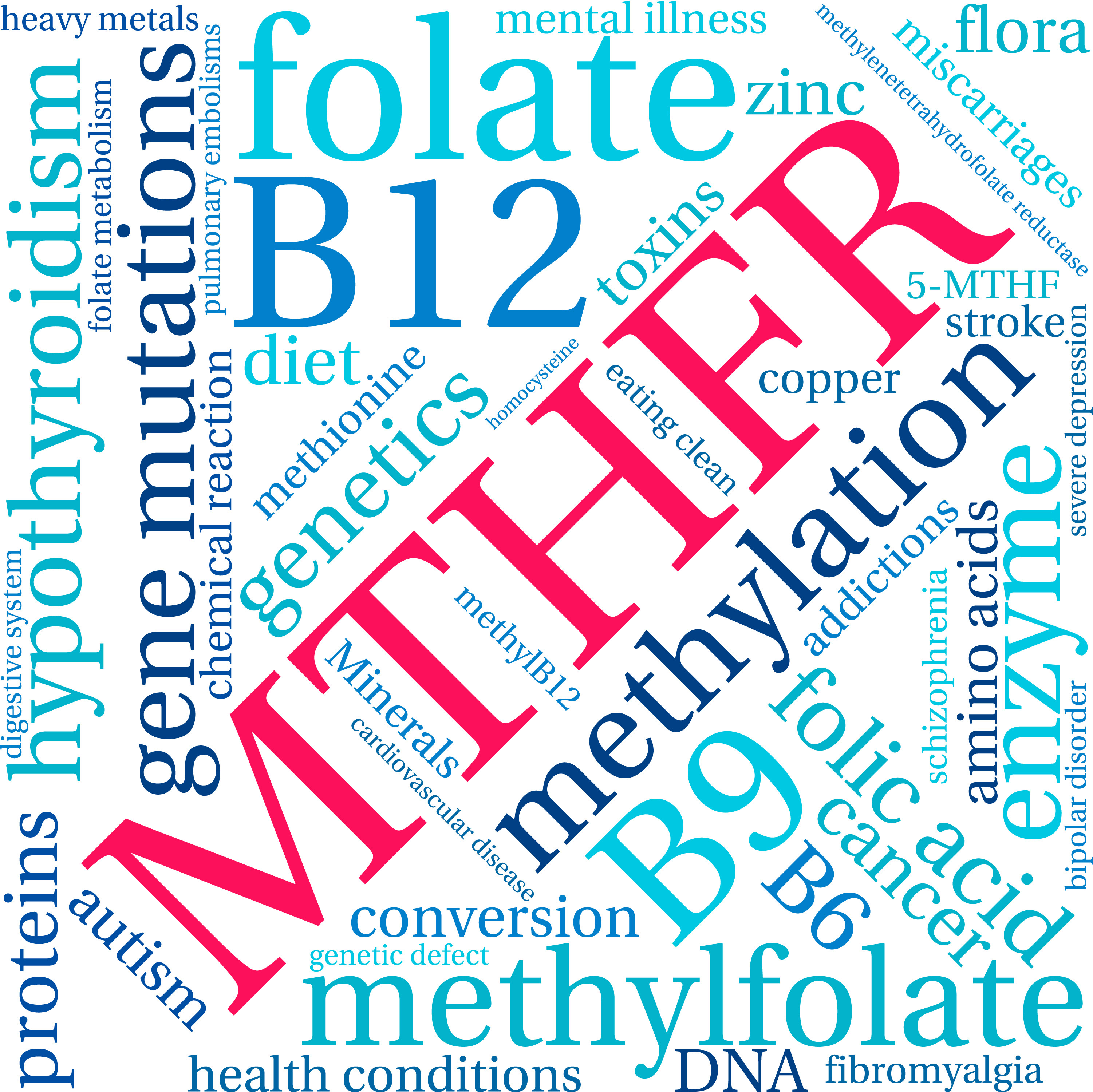 DNA/Genomic testing that includes MTHFR C677T and A1298C MTHFR variants